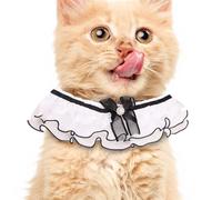 Puppy Bow Neckwear | Pet Neckwear Bib | Pet Costume Bib | Trendy Dog Scarf, Cute Pet Bow Tie Bib, Creative Neck Bib, Novelty Cat and Dog Bandana, Fashion Accessories for Pets
