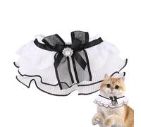 Puppy Bow Neckwear | Pet Neckwear Bib | Pet Costume Bib | Trendy Dog Scarf, Cute Pet Bow Tie Bib, Creative Neck Bib, Novelty Cat and Dog Bandana, Fashion Accessories for Pets