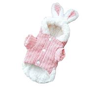 Puppy Bunny Hoodie for Dogs Cozy Warm Dog Coat Soft and Comfortable for Fall Winter for Play and Rest for Funny Pet Photos