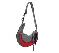 Puppy Carrier Oxford Cloth with Breathable Mesh, Adjustable Strap Dog Carrier Sling for Small Pets, Wear - Resistant Pet Backpack for Walking Travel Vet Visits (Large Size 3.8x7.8cm)