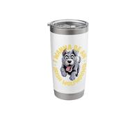 Puppy Cartoon Pet Dog Breed I Wanna be an Irish Wolfhound Stainless Steel Insulated Tumbler