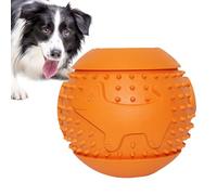 Puppy Chew Ball - Dog Treat Ball Dispenser, Elastic Pup Chew Ball | Treat Releasing Pet Toys, Tiny Pup Play Balls, Engaging Reward-Dispensing Brain Dog Toy, Canine Dentals Care Balls for Little Dogs
