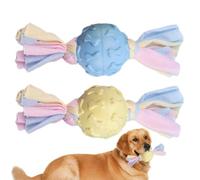 Puppy Chew Toy Reusable Interactive Teeth Cleaning Rope Ball Training | 3pcs Relieving Boredom Stress Safe Toxin-Free 2-8 Months Dogs Indoor Outdoor Play Fun Activity