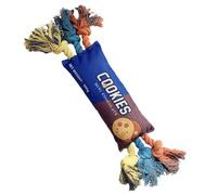Puppy Chew Toy with Rope Knot | Interactive Tug of War Dog Toy, Cartoon Puppy Bite Toy with Durable Rope for Medium and Large Dogs and Cats