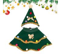 Puppy Christmas Outfit Christmas Tree Pet Outfit