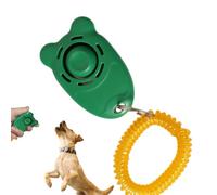 Puppy Clicker - Dog Trainer Behavioral Tool, Wrist Strap Included, Lightweight Effortless to Use Pet Training Aid | Dog Cat Bird Horse Obedience Positive Reinforcement Device for Learning Commands