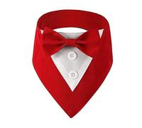 Puppy Collars For Wedding Collar With Bow Tie Elegant Prince Necklace Kitten Pet Photo Props Pet Bandana