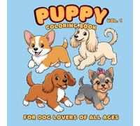 Puppy Coloring Book Volume 1