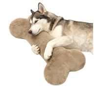 Puppy Comfort Pillow - 27.6 Inch Plush Dog Bone Toy, Soft Huggable Cushion | Training Accessory For Animal Lovers Apartment Office Bedroom Living Room Study Crate Kennel Nap Chew Play Restin