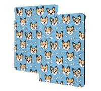 Puppy Corgi Cute Print Compatible with ipad air 3rd Generation Case Cover, Tablet Cases Compatible with ipad Pro Case 10.5 Inch, Auto Wake/Sleep, Folio Stand