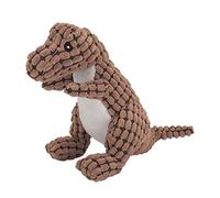 Puppy Dinosaur Plush Squeaky Toy Soft Teeth Cleaning Toy for Small Medium Pet, Provides Fun for Indoor and Outdoor Play, 12.6 X 5.5in (Small 12 Inch)