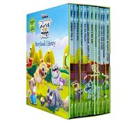 Puppy Dog Pals Storybook Library 12 Books Set (Hawaii Pug-O, A.R.F., Design-A-Dog, The French Toast Connection, Ice Ice Puggy, Happy Birthday Puppy Pals!, Hissy's Big Day & More)