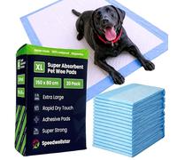 Puppy Dog Wee Pads Extra Large 150x80cm 2300ml Leakproof, Fast Dry, Anti Slip Dog & Pet Toilet Pee Pads Pack of 120 By Speedwellstar