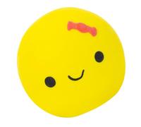 Puppy Egg Toy - Dog Egg Ball Latex Rubber Dog Ball Cute Squeaky Egg Doll Shape Four Color Chew Egg for Pet Puppy