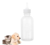 Puppy Feeding Bottle,4 Oz Squeezable Formula Dispenser - Kitten Milk Bottle with Nipples | for Cat Squirrel Bunny Ferret Hedgehog Guinea Chinchilla Sugar Glider