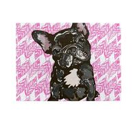 Puppy French Bulldog Adults 500 Pieces Puzzles-Jigsaw Wooden Puzzle for Adults Elderly