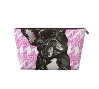Puppy French Bulldog, Toiletry Pouch Makeup Bag Cosmetic Bag Portable Travel Toiletry Bag