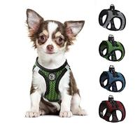Puppy Harness,Dog Harness for Small Dogs,No Pull Step-in Harness for Medium Dogs (Green, Medium)