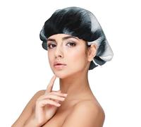 Puppy Husky,Adult's Satin Sleeping Cap - Women's Elastic Sleep Bonnet, Adjustable Overnight Hair Cover