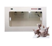 Puppy Incubator Large Pet Brooder Nursery Box with Heating for Dog Puppies Kittens and All Critters, 60x50x50cm