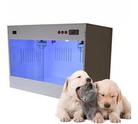Puppy Incubator ，pet Incubator Box Large Pet Brooder Nursery with Heating, Brooders and Incubators Critters(80 * 50 * 50cm/White)
