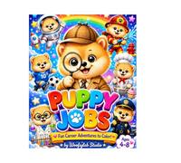 Puppy Jobs: Fun Career Adventures to Color! (Little Paws)