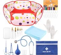 Puppy Kitten Whelping Supplies Kitten Bottle Feeding Kit Whelping Kit for Puppies Birth Helping Supplies for New Born Puppy Kitten Include Feeding Tube 59" Whelping Pen for Large Dog Etc