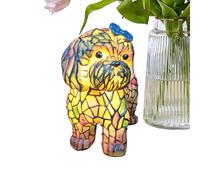 Puppy Lamp | Resin Touch Lamp Dog Shaped Night Light - Whimsical Lighting for Dorm Decor and Kids Room Lighting Teenagers College Students Room Daycare Classroom School