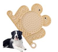 Puppy Licking Mat - Frog Shape Slow Feeder Tray | Silicone Suction Cup Non Slip Pet Concentrated Mat, our pet licking mat is stable and never flipped, smooth to prevent people from knocking easily and