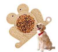 Puppy Licking Mat - Silicone Suction Tups Feeder Mat Frog Frog | Slow Sendor, Interactive Lickable and Sensory Plate, Soothing Indoor Outdoor Mental Stimulation