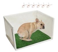 Puppy Litter Box | High Walls Splash-Proof Portable,Dog Pee Tray Holder Puppy Toilet | for Small Medium Large Home Apartment Balcony Outdoor Travel
