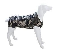 Puppy Long Sleeve Bodysuit After Surgery Shirt for Shedding Skin Disease Wound Protection Bodysuit Post Surgery Shirt for Male Dogs E-Collar & Cone Alternative Anti-Licking Wounds Protector
