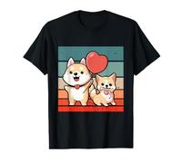 Puppy Love Heart Pals Balloon Buddies Lovable Pups Animals Value Graphic T-Shirt