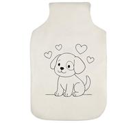 'Puppy Love' Hot Water Bottle Cover (HW00041692)