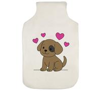 'Puppy Love ' Hot Water Bottle Cover (HW00041824)