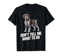 Puppy Lover Dog Lover Don´t Tell German Wirehaired Pointer T-Shirt