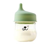 Puppy Milk Feeder - 11cm Puppy Nursing Bottle | Pet Feeding Bottle | Silicone Nipple Anti Choking Design | Adjustable Tilt Angle for Cats Dogs Rabbits Small Animal Care