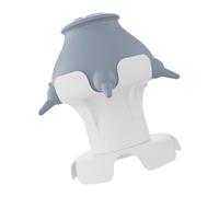 Puppy Milk Power Supply, 4 Comfortable Multifunction Silicone Nipples for Cleaning the Bowl for Milk for Pets Easy to Clean for Kittens (Grey)