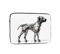 Puppy Model Patterned Laptop Case - 13 inch Slim and Portable, Suitable for Office Travel and Commute