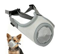 Puppy Mouth Guard - Gentle Anti-Bark Muzzle, Soft Breathable Dog, Humane Training Tool for Grooming and Vet Clinics, Secure Fit Mesh Muzzle, Pet Care and Behaviour Category 15.75x3.54x2.36 inches