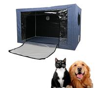 Puppy Nebulization Box Dog and Cat Oxygen Therapy Box, Kitten Nebuliser Box Pet Atomization Nursery Incubator, Pet Incubation Brooder for Pet Cough Breathing Treatment D-small