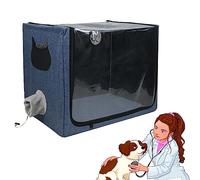 Puppy Nebulization Box Dog and Cat Oxygen Therapy Box, Kitten Nebuliser Box Pet Atomization Nursery Incubator, Pet Incubation Brooder for Pet Cough Breathing Treatment D-small