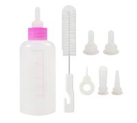 Puppy Nursing Bottle Kit - 7pcs Feeder Bottle Set for Small Dogs | Pet Feeding Bottle with Nipple Feeding, Small Animals Feeder, Pet Feeding Nipple with Bottle for Puppies, Kittens