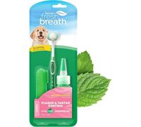 Tropiclean Oral Care Kit for Puppies – Fresh Breath Toothbrush & Toothpaste – Single
