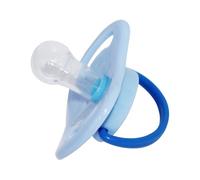 Puppy Pacifie Pet Dog Silicone Pacifier Toy Puppy Calming Chews For Dog Cat Silicone Pacifier Accessories For Dog Cat (Standard Version: Green+Blue+Yellow) BZa418 (Blue, 5.5x3.8x4cm)