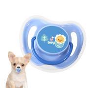 Puppy Pacifier - Silicone Dog Calming Pacifiers | Portable Dog Chewing Toys, Safe Dog Calming Pacifiers For Small Dogs And Puppies, Silicone Calming Chew Toys, Puppy Teething Toys For Small Medium Dog