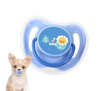 Puppy Pacifier - Soft Orral Nibbling Assistant, Elastic Gum Massage Item, Portable Calming Entertainment Accessory, 1 Piece Molded Soother Helper | Product for Tiny Puppies & Kittens