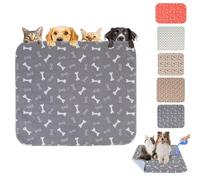 Puppy Pad - The Last Pee Pad You'll Get, Anti-Slip Pet Training Pads for Home Washable Reusable Puppy Training Pades Puppys Pads for Dogs to Pee, Leak-Proof, Non-Slip (Gray,L)
