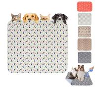 Puppy Pad - The Last Pee Pad You'll Get, Anti-Slip Pet Training Pads for Home Washable Reusable Puppy Training Pades Puppys Pads for Dogs to Pee, Leak-Proof, Non-Slip (White,S)