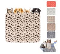 Puppy Pad - The Last Pee Pad You'll Get, Anti-Slip Pet Training Pads for Home Washable Reusable Puppy Training Pades Puppys Pads for Dogs to Pee, Leak-Proof, Non-Slip (Brown1,XS)